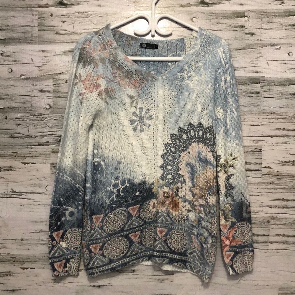 M Made in Italy light colourful knit